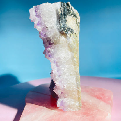 Amethyst Medium Standing Cluster (Video)