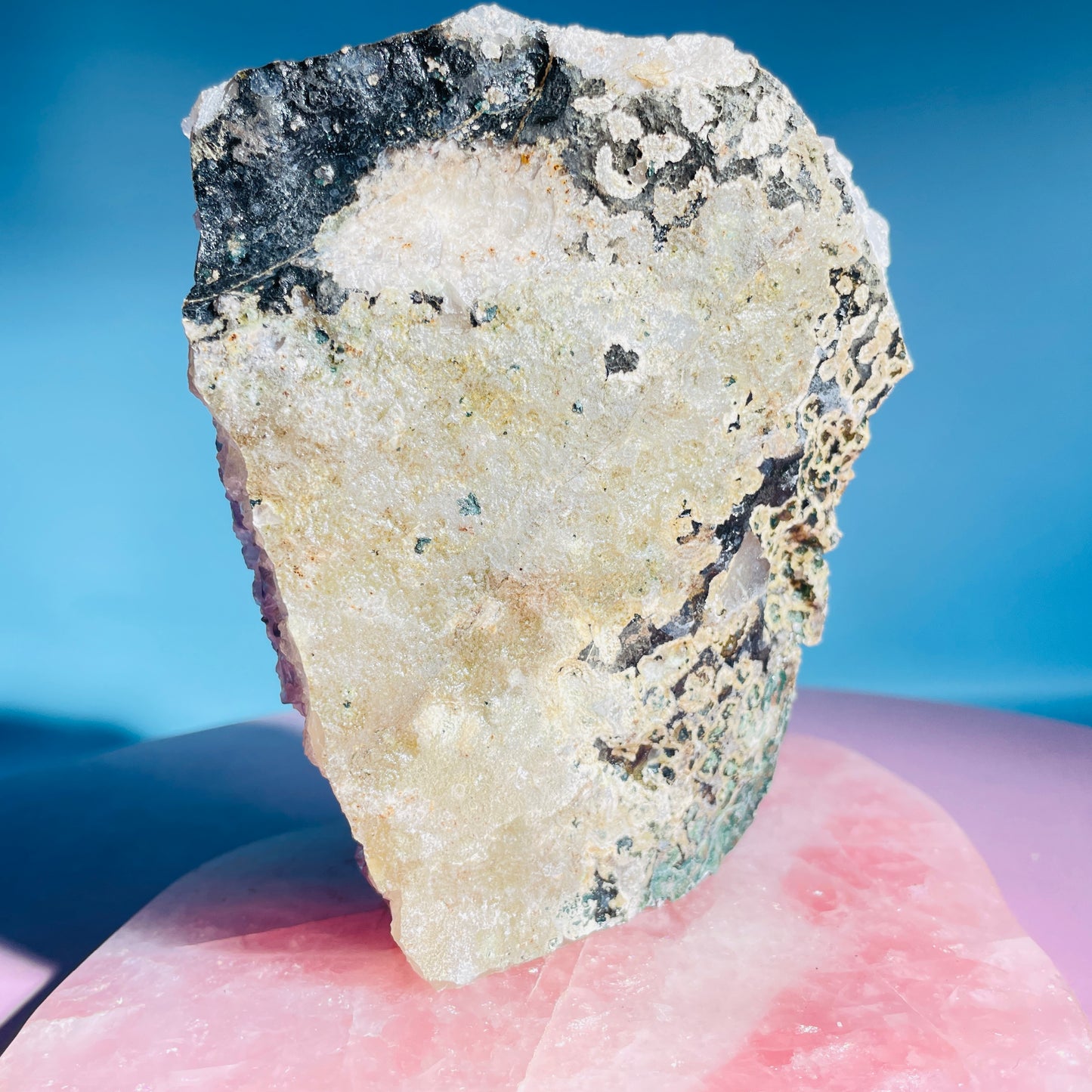 Amethyst Medium Standing Cluster (Video)