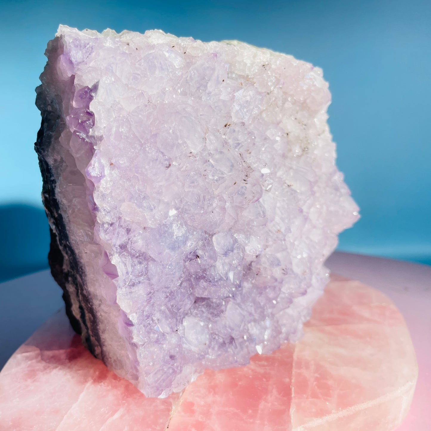 Amethyst Medium Standing Cluster (Video)