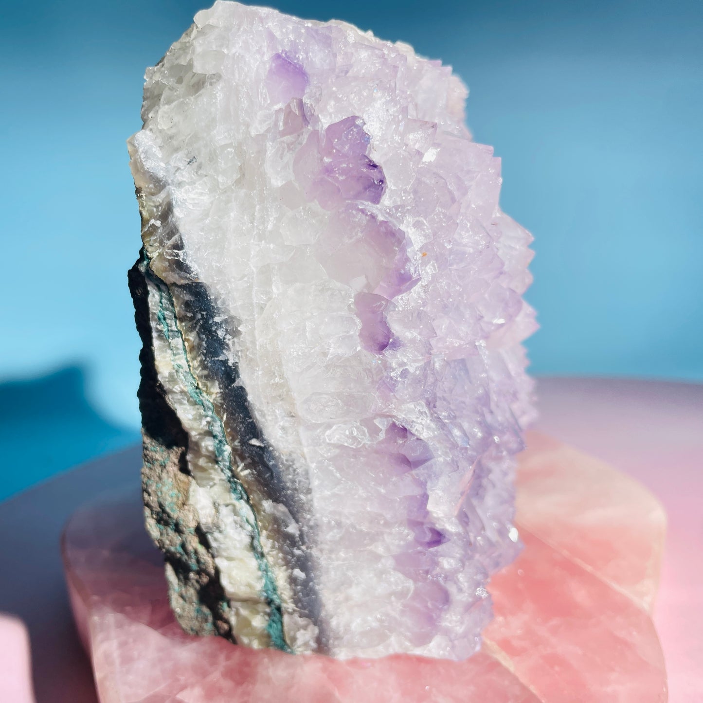 Amethyst Medium Standing Cluster (Video)