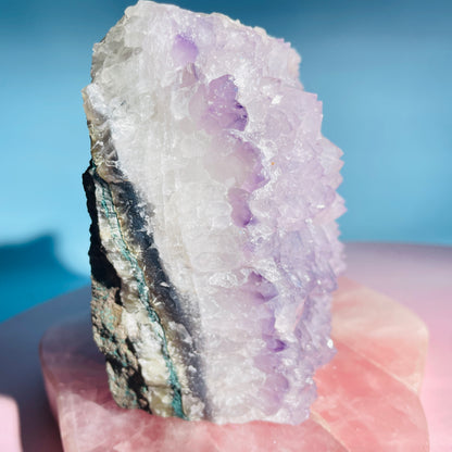 Amethyst Medium Standing Cluster (Video)