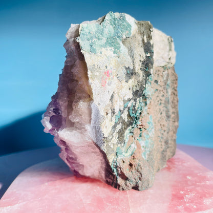 Amethyst Medium Standing Cluster (Video)