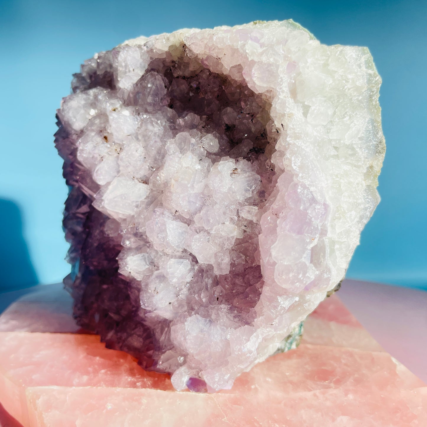 Amethyst Medium Standing Cluster (Video)