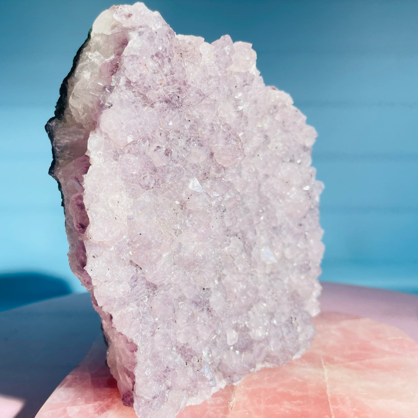 Amethyst Medium Standing Cluster (Video)