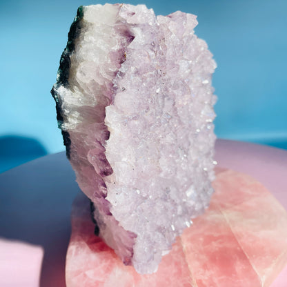 Amethyst Medium Standing Cluster (Video)