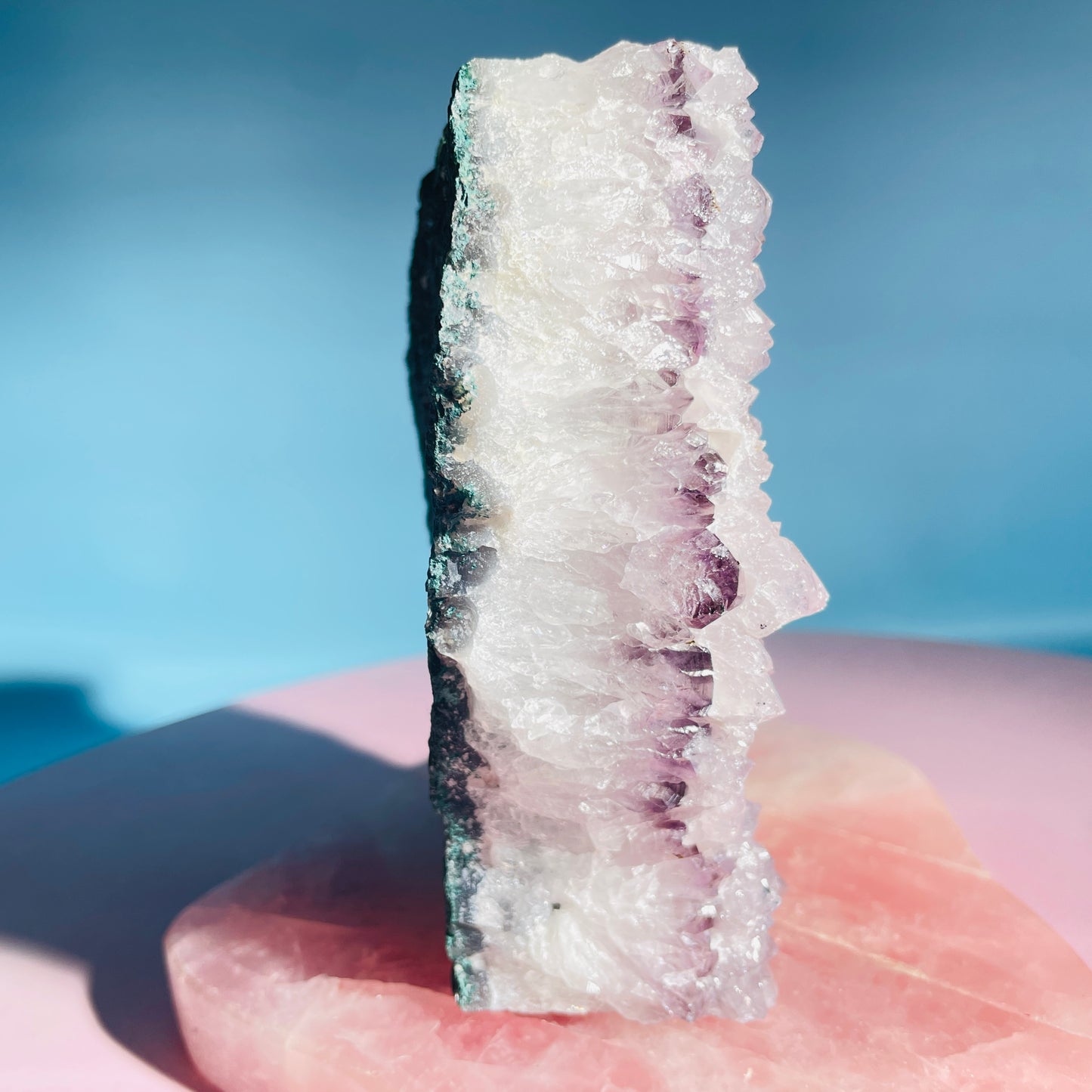 Amethyst Medium Standing Cluster (Video)