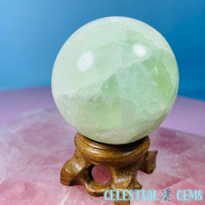 Pistachio Calcite Medium Sphere