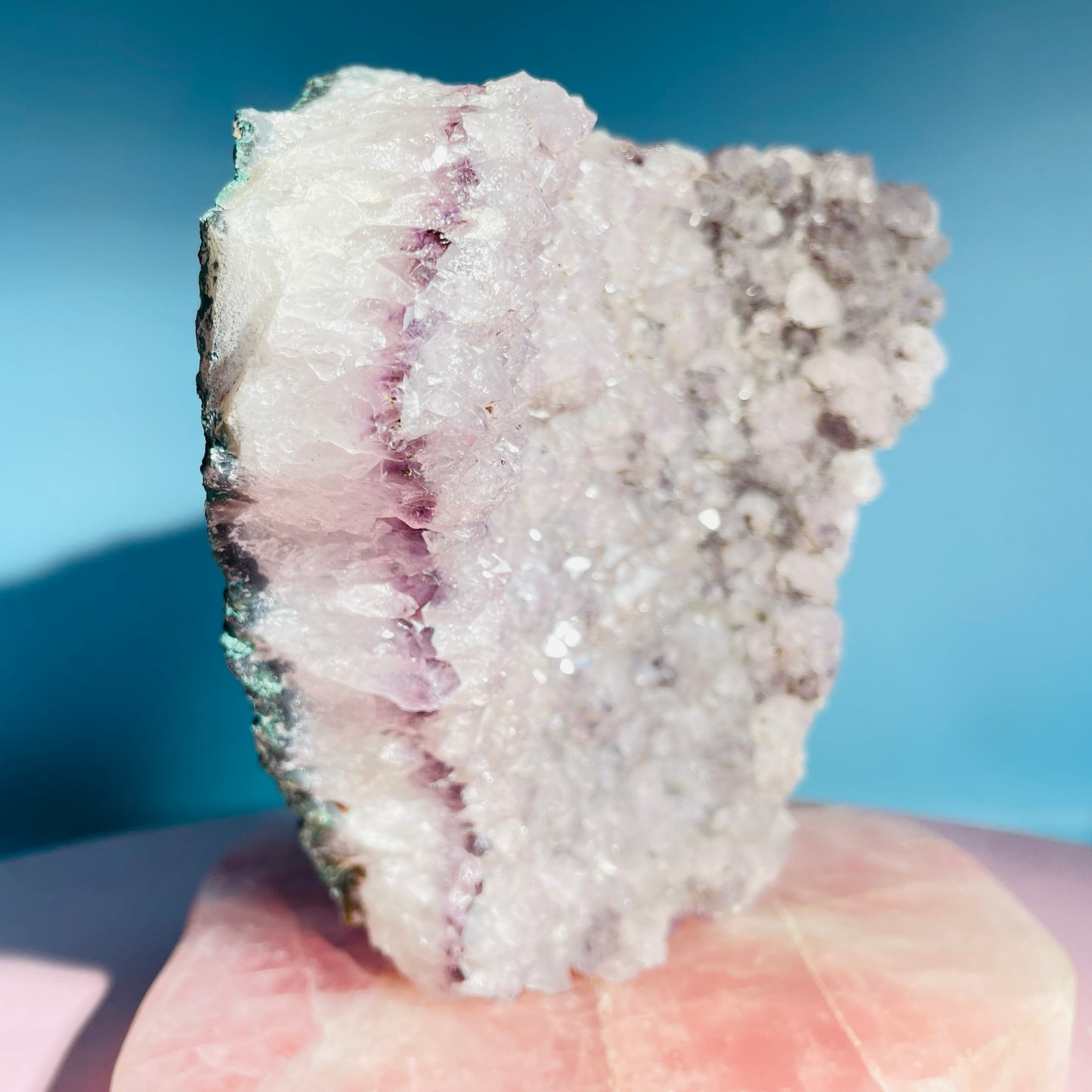 Amethyst Large Standing Cluster (Video)