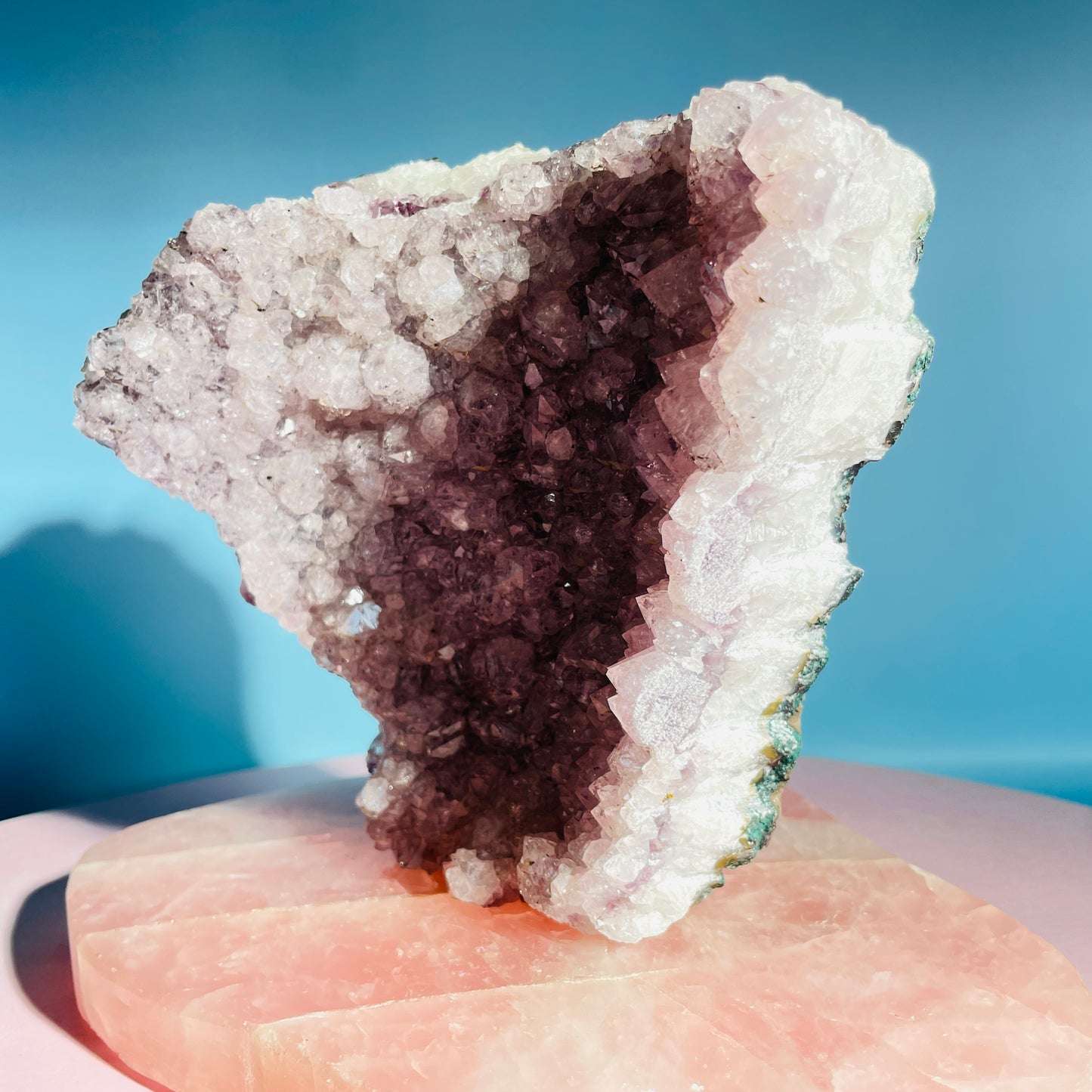 Amethyst Large Standing Cluster (Video)