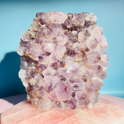 Amethyst Large Standing Cluster (Video)