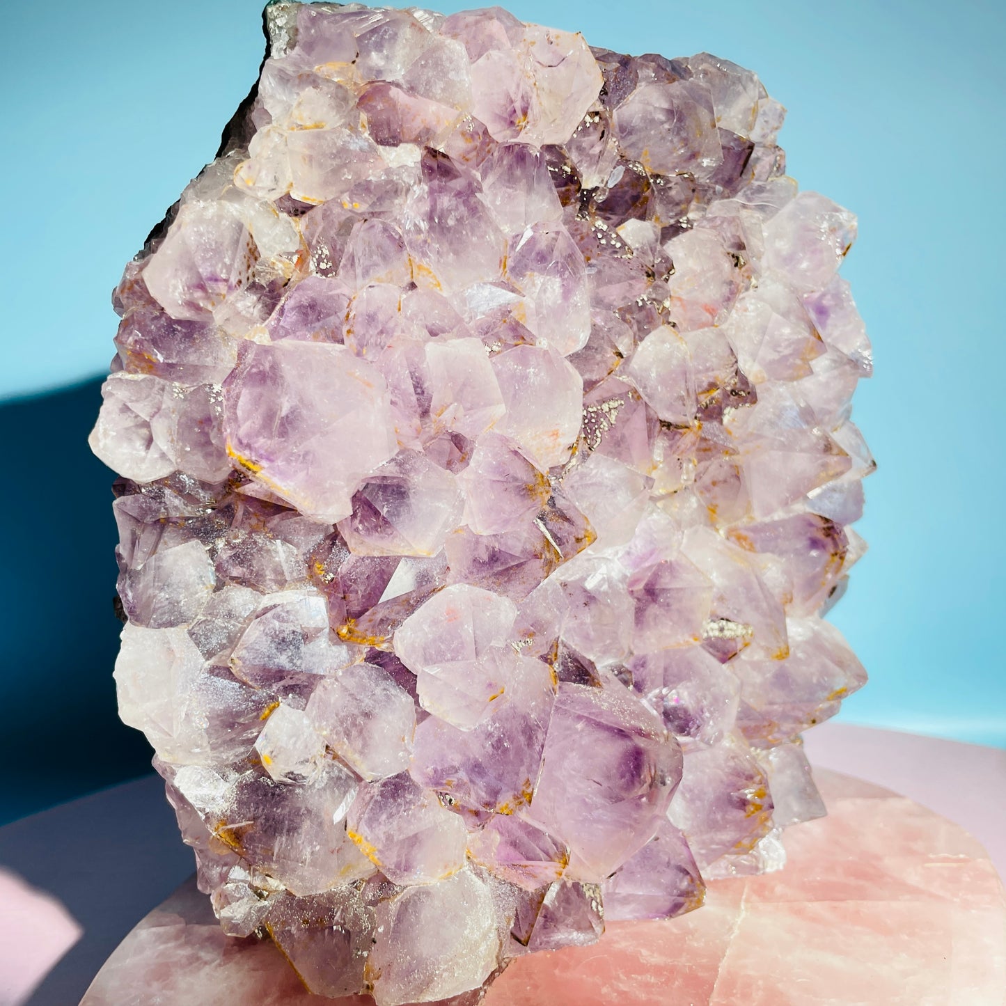 Amethyst Large Standing Cluster (Video)