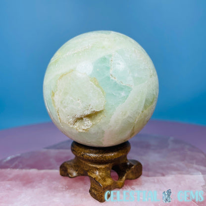 Pistachio Calcite Medium Sphere