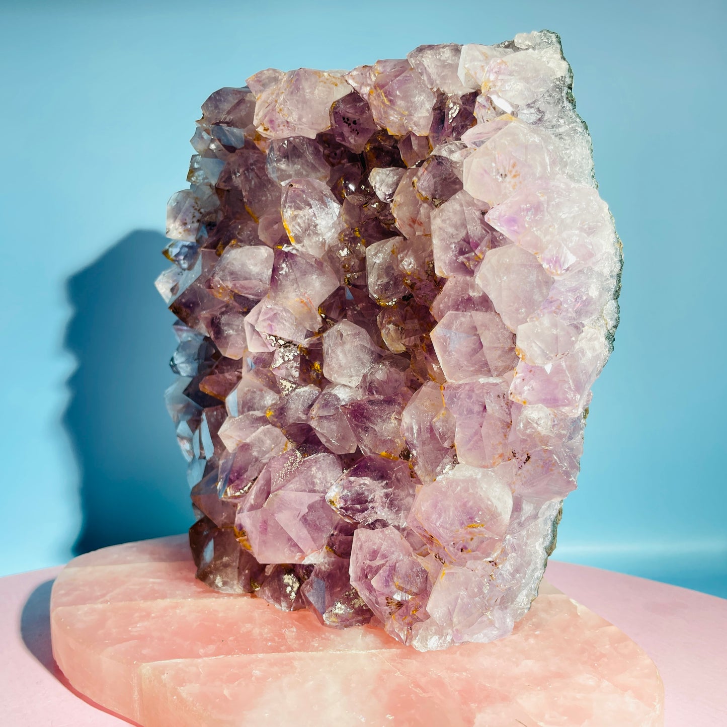 Amethyst Large Standing Cluster (Video)