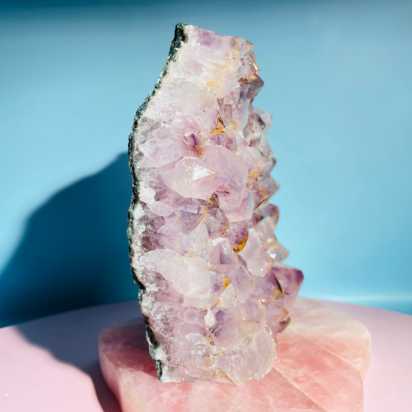 Amethyst Large Standing Cluster (Video)