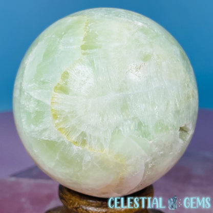 Pistachio Calcite Medium Sphere