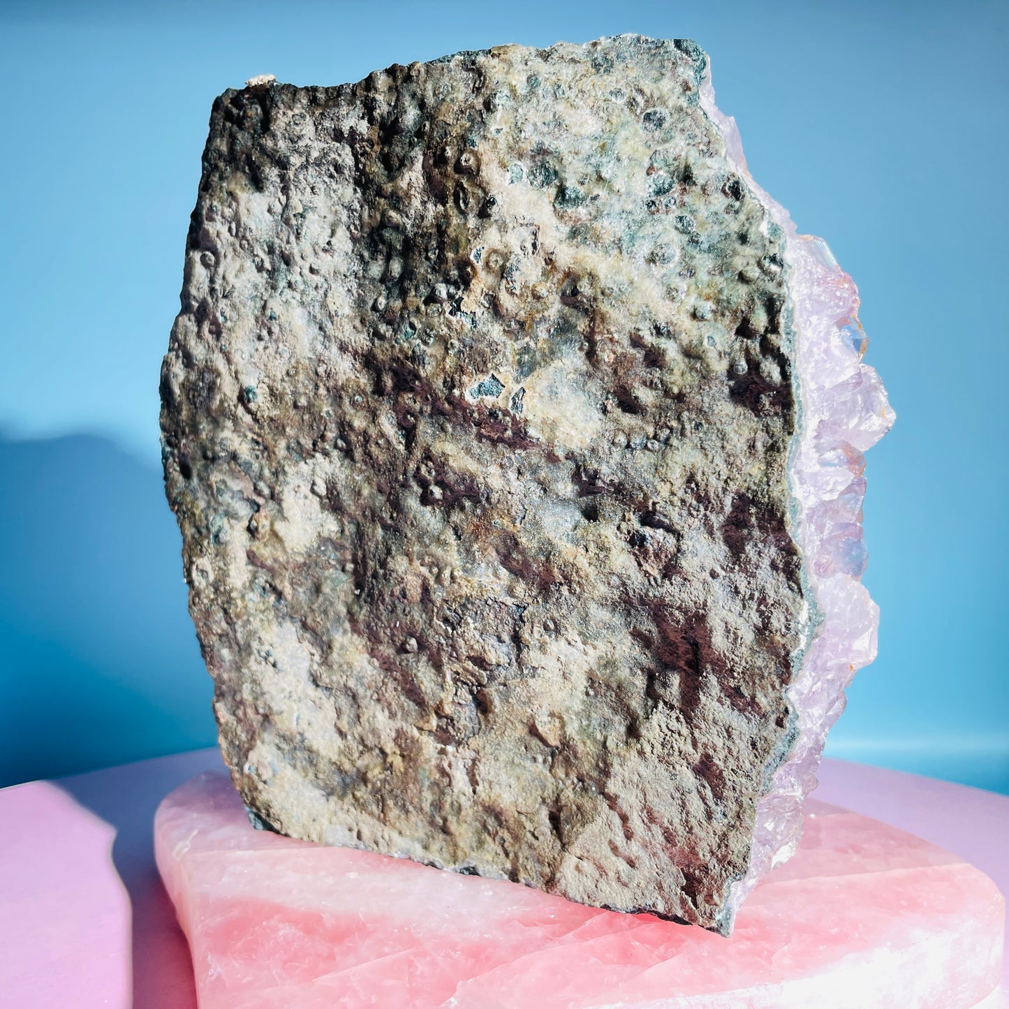 Amethyst Large Standing Cluster (Video)