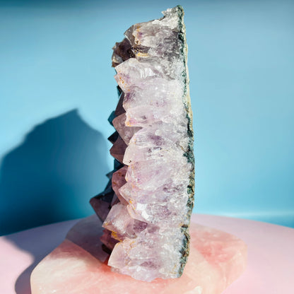 Amethyst Large Standing Cluster (Video)