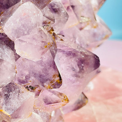 Amethyst Large Standing Cluster (Video)