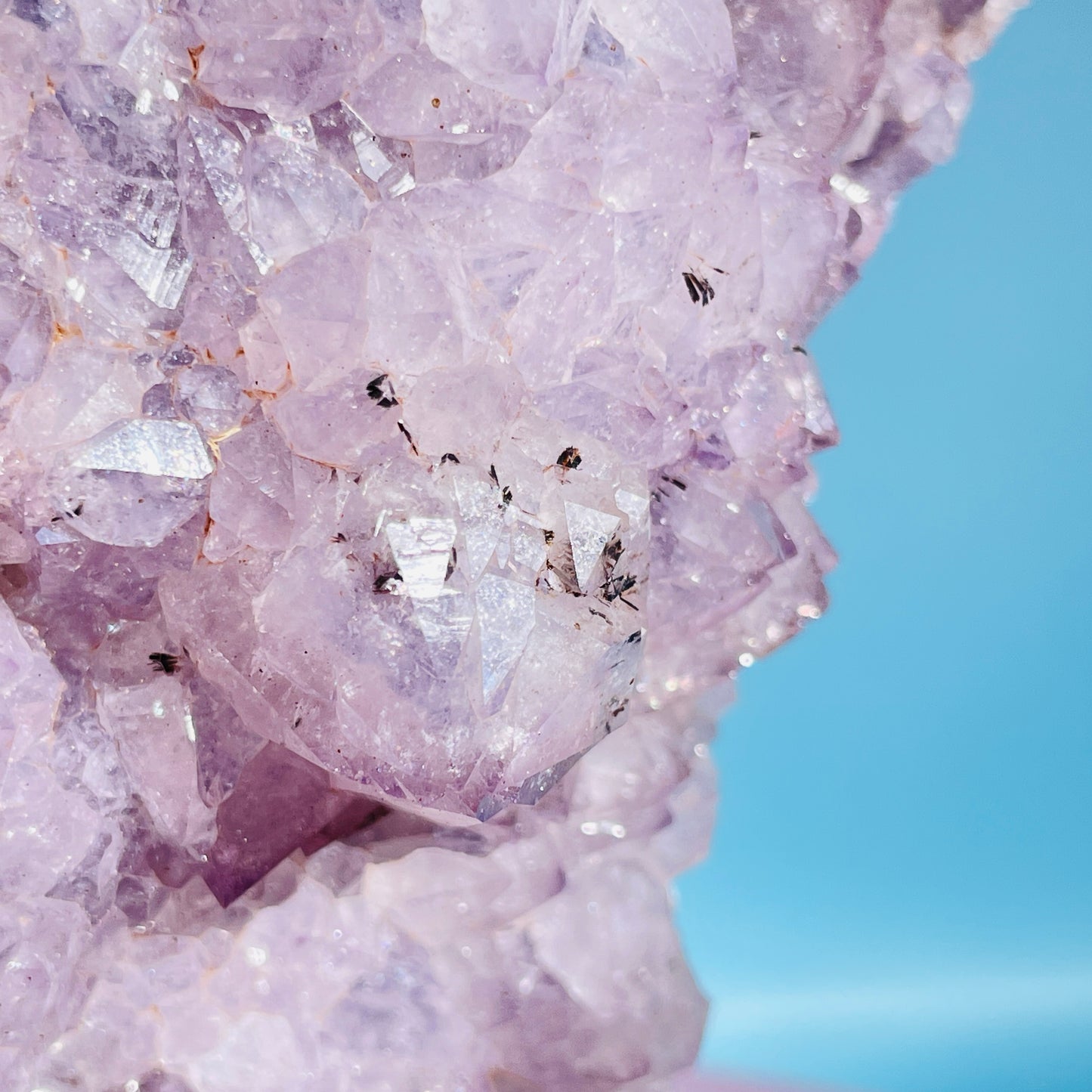 Amethyst Large Standing Cluster (Video)
