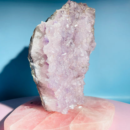 Amethyst Large Standing Cluster (Video)