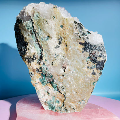 Amethyst Large Standing Cluster (Video)