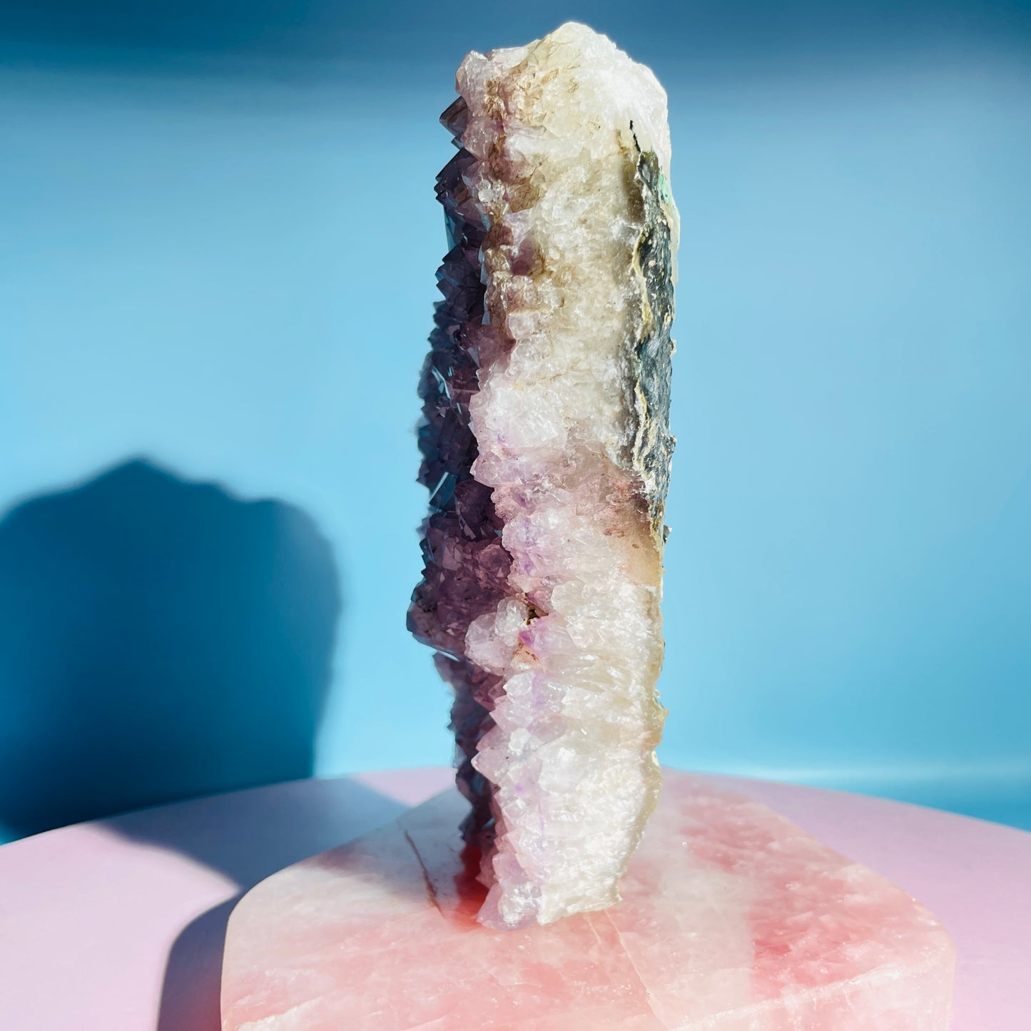 Amethyst Large Standing Cluster (Video)