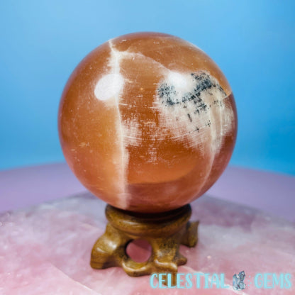 Honey Calcite Medium Sphere