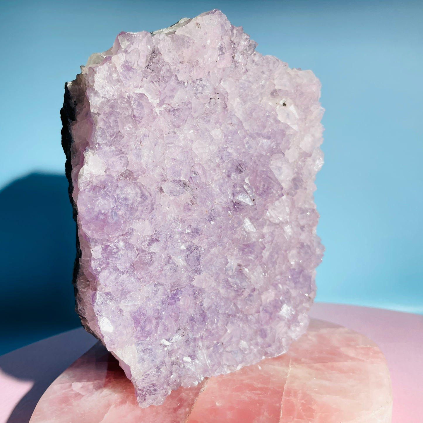 Amethyst Large Standing Cluster (Video)