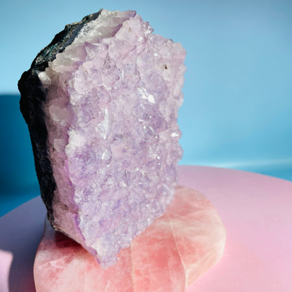 Amethyst Large Standing Cluster (Video)