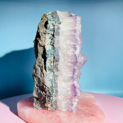 Amethyst Large Standing Cluster (Video)