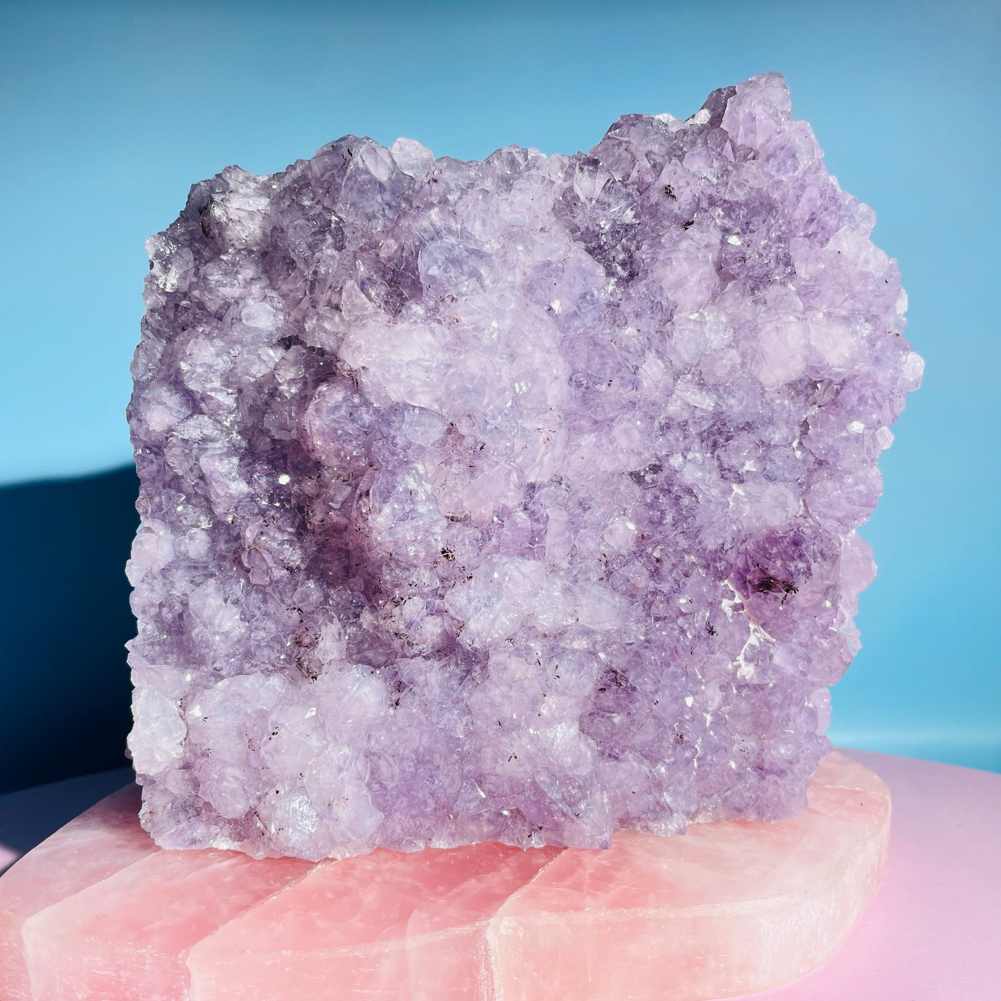 Amethyst Large Standing Cluster (Video)