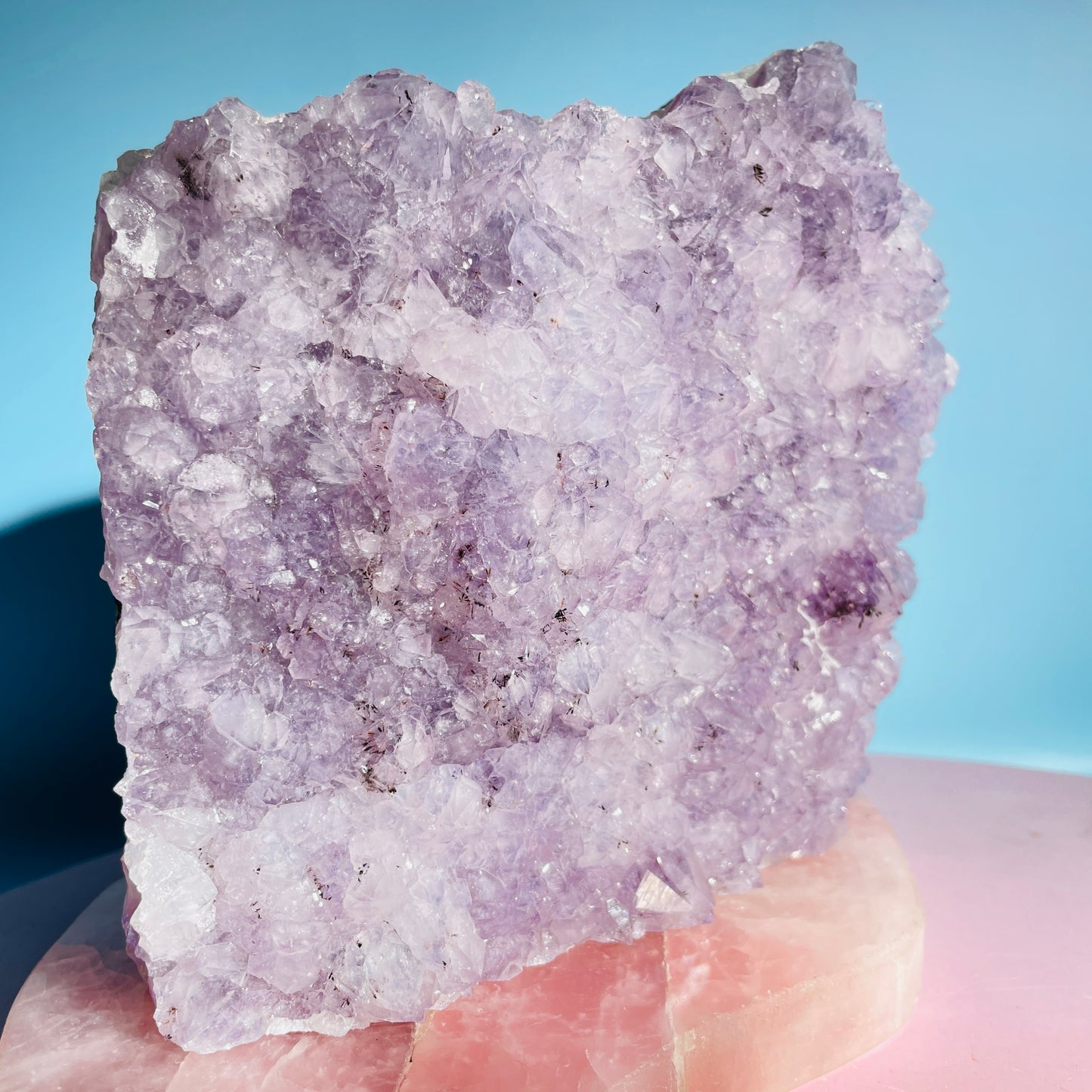 Amethyst Large Standing Cluster (Video)