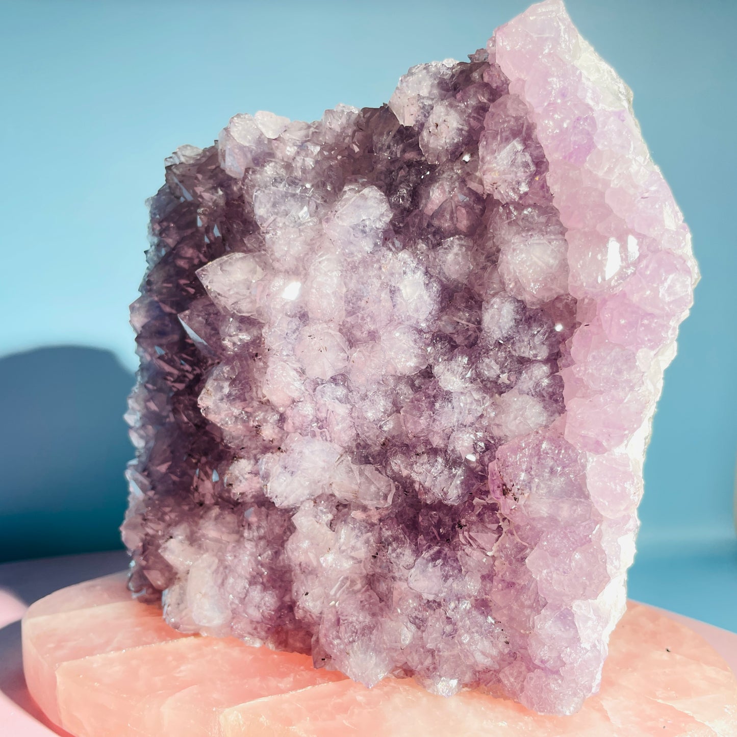 Amethyst Large Standing Cluster (Video)