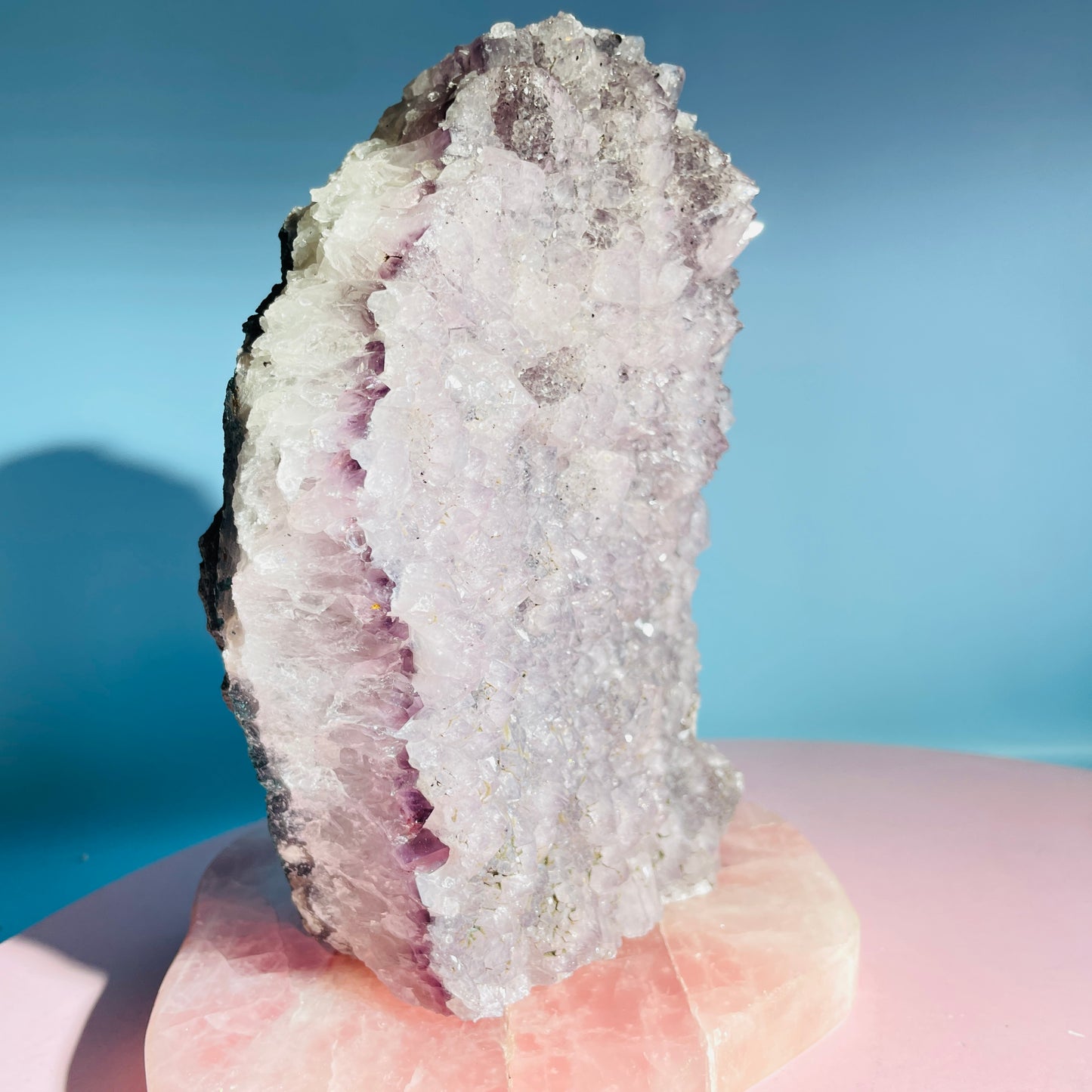 Amethyst Large Standing Cluster (Video)