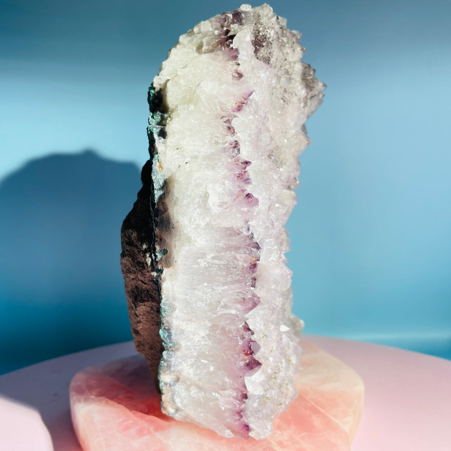 Amethyst Large Standing Cluster (Video)