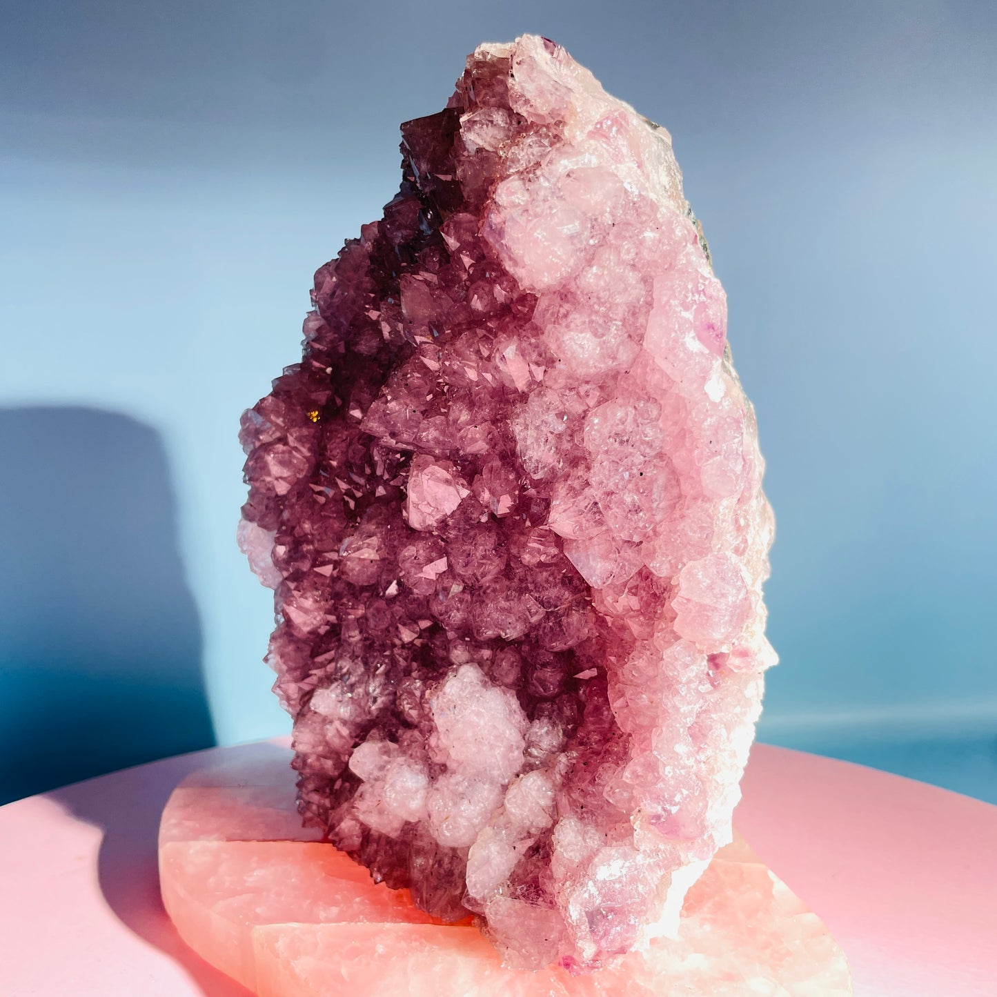 Amethyst Large Standing Cluster (Video)