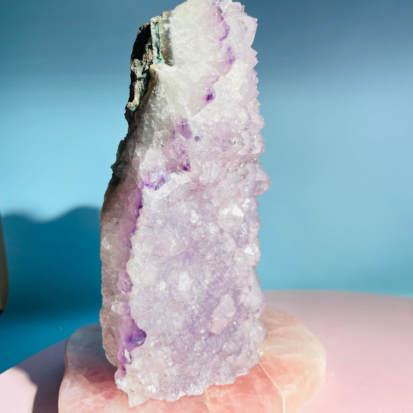 Amethyst Large Standing Cluster (Video)