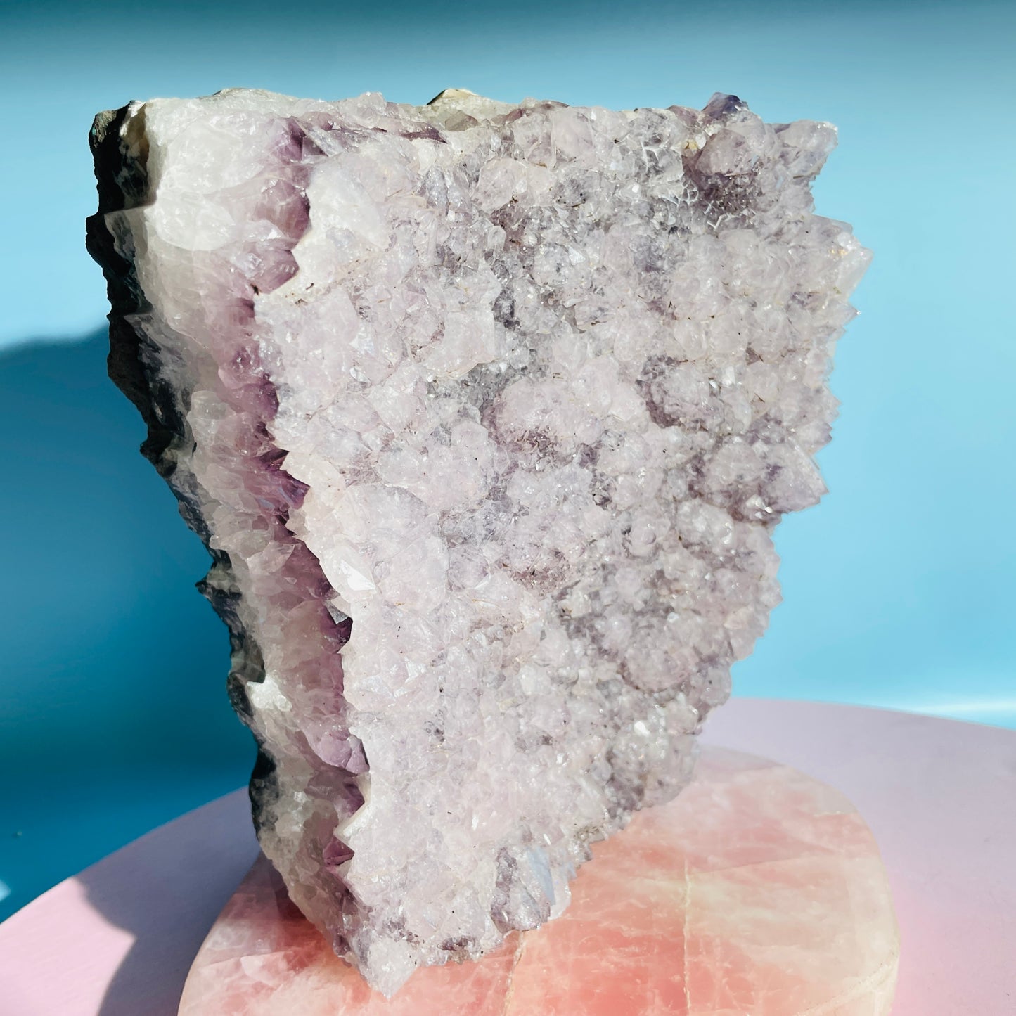 Amethyst Large Standing Cluster (Video)