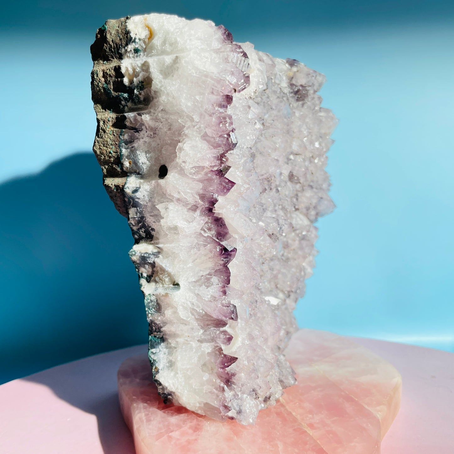 Amethyst Large Standing Cluster (Video)