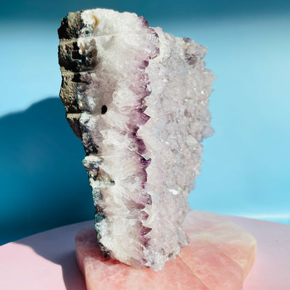 Amethyst Large Standing Cluster (Video)