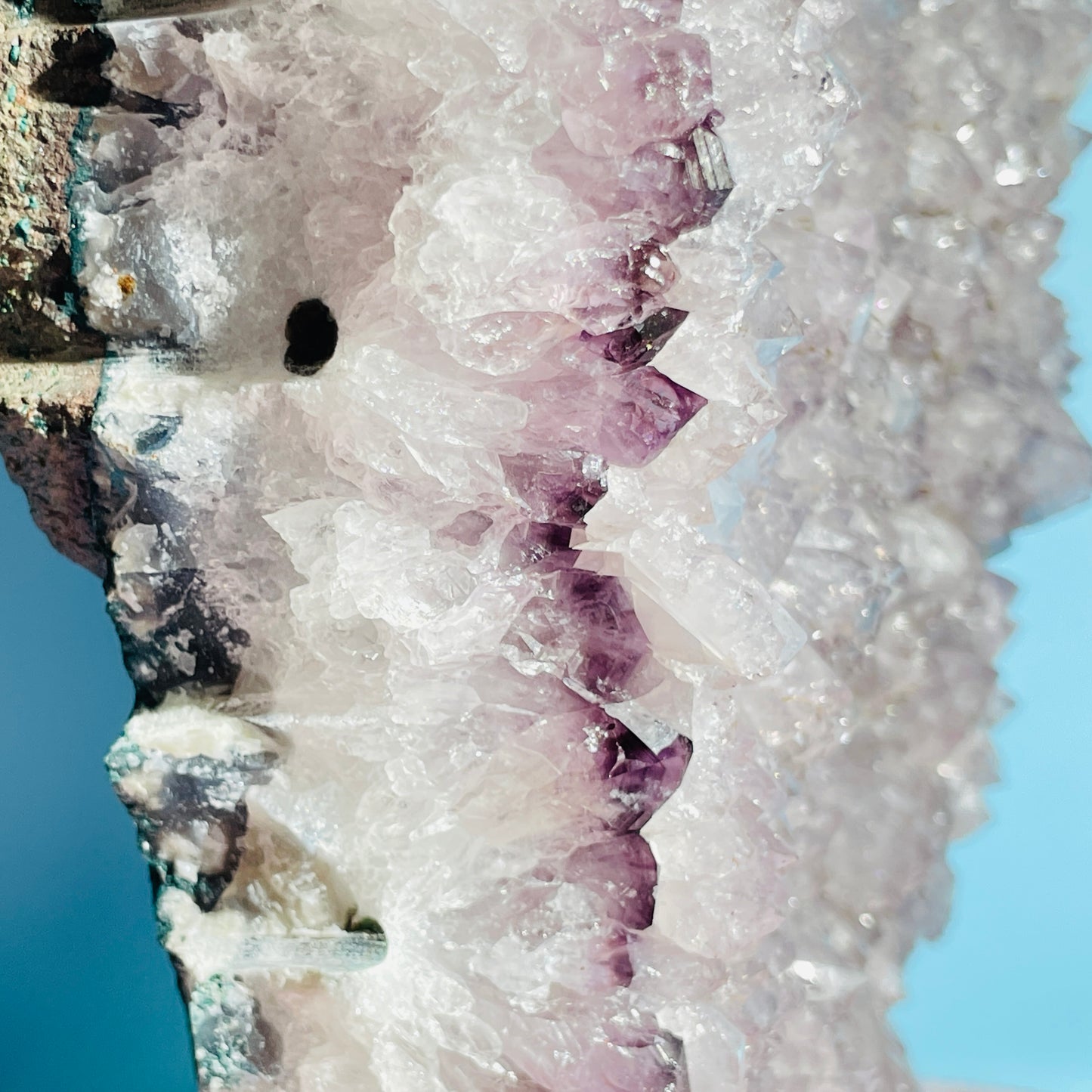 Amethyst Large Standing Cluster (Video)
