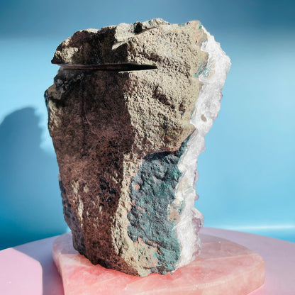 Amethyst Large Standing Cluster (Video)