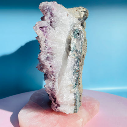 Amethyst Large Standing Cluster (Video)