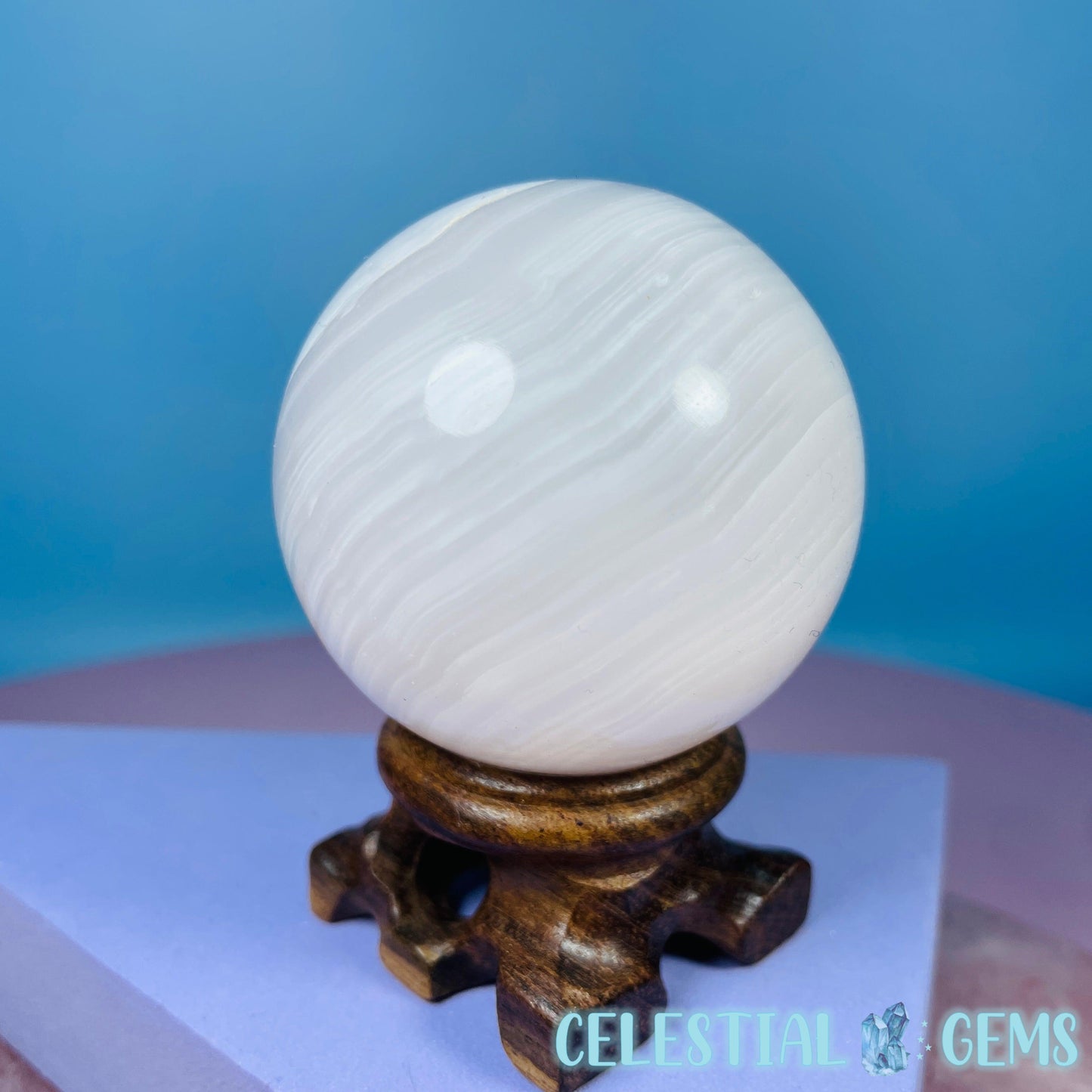 Mangano UV Calcite Medium Sphere