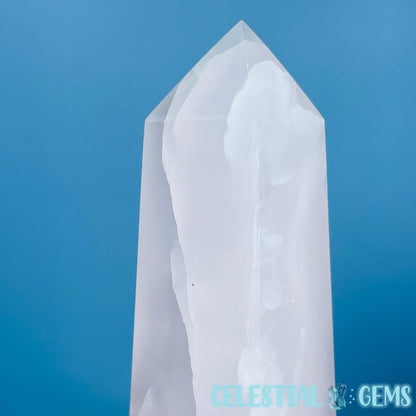 Mangano UV Calcite Large Obelisk Tower