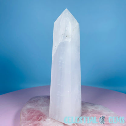 Mangano UV Calcite Large Obelisk Tower