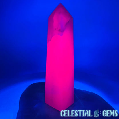 Mangano UV Calcite Large Obelisk Tower