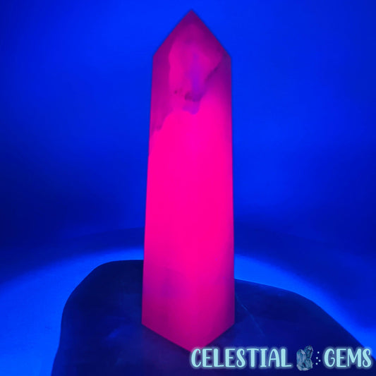 Mangano UV Calcite Large Obelisk Tower