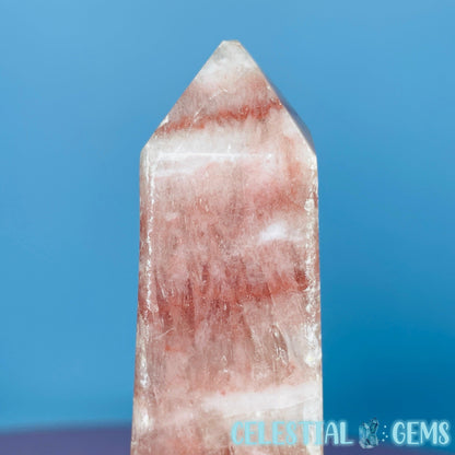 Rose Calcite Small Obelisk Tower