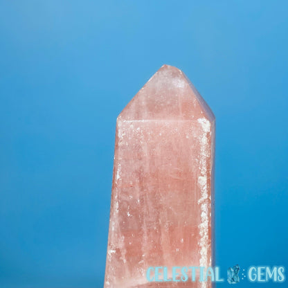 Rose Calcite Small Obelisk Tower